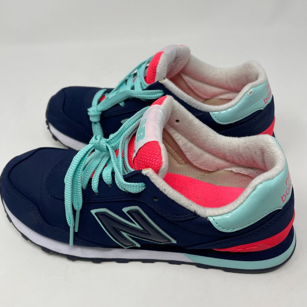 New Balance Navy and Aqua Sneakers - Picture 7 of 16